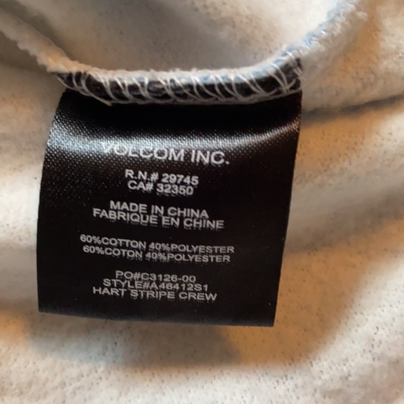 Crew neck Volcom sweater - Picture 5 of 6